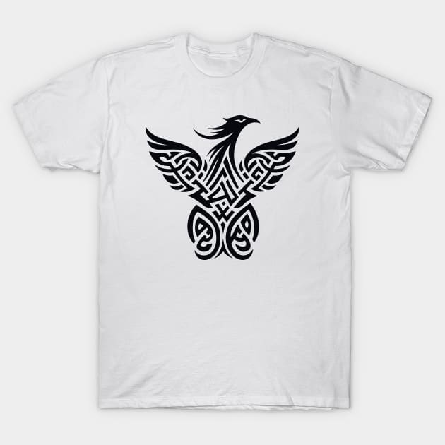 Spirit Phoenix: Clean Design of Phoenix T-Shirt by MC Digital Design